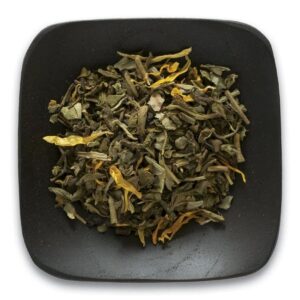 Frontier Co-op CO2 Decaffeinated Mango Flavored Green Tea, Organic, Fairtrade Certified 1 lb.