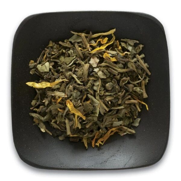 Frontier Co-op CO2 Decaffeinated Mango Flavored Green Tea, Organic, Fairtrade Certified 1 lb.